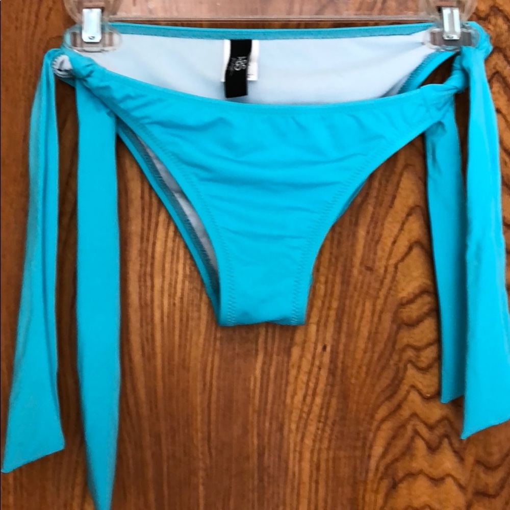 Turquoise blue bikini bottom 4